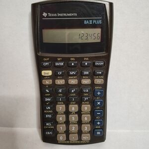 Texas Instruments TI BA 2 II PLUS Advanced Business Analyst Calculator
